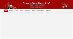 Desktop Screenshot of cookssaw.com
